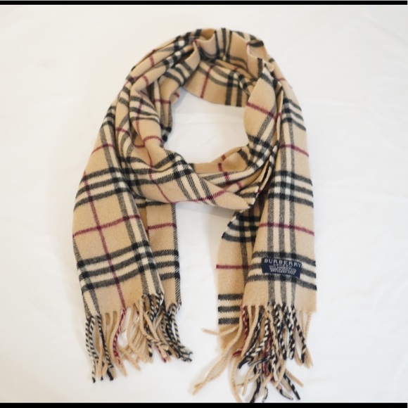 Burberry Accessories - Burberry Lambs Wool Scarf
